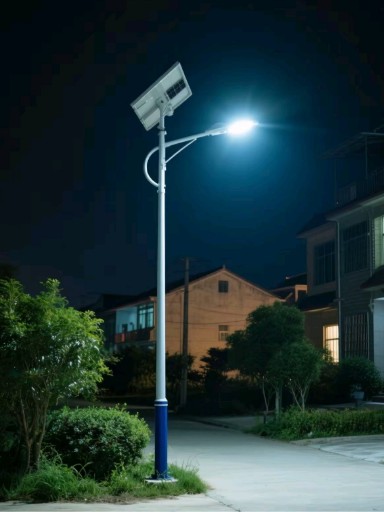 無聲的夜間衛(wèi)士——南德太陽能路燈安全守護